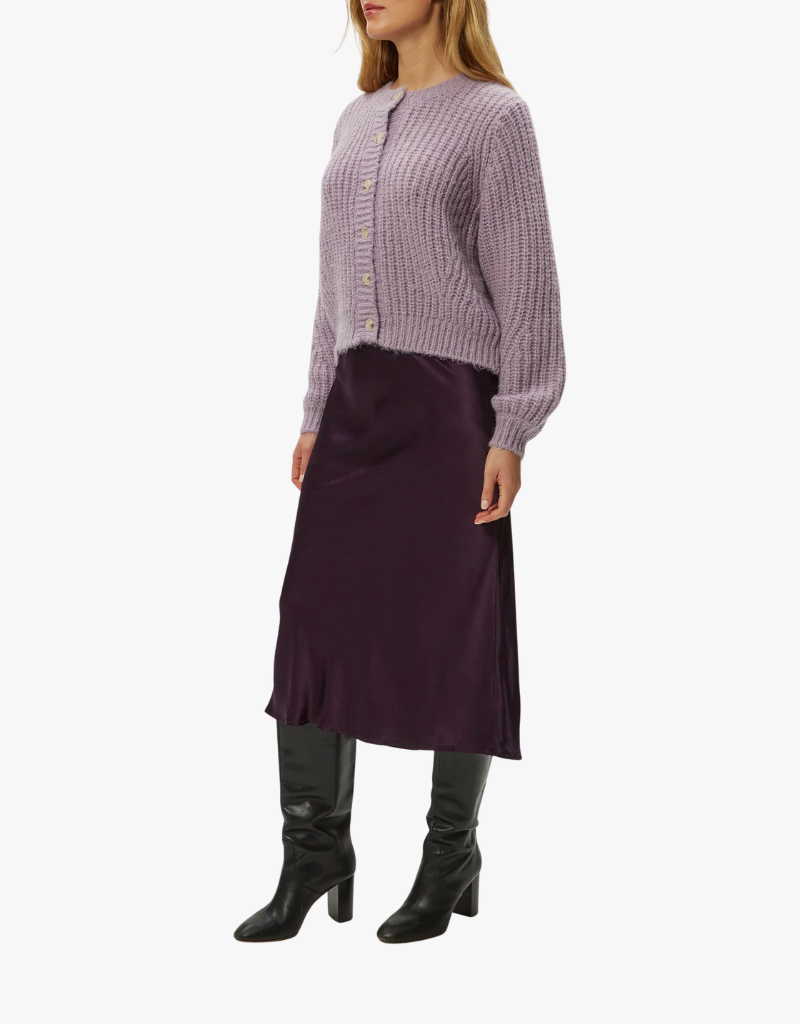 Michael Stars Leila Bias Cut Skirt in Glimmer