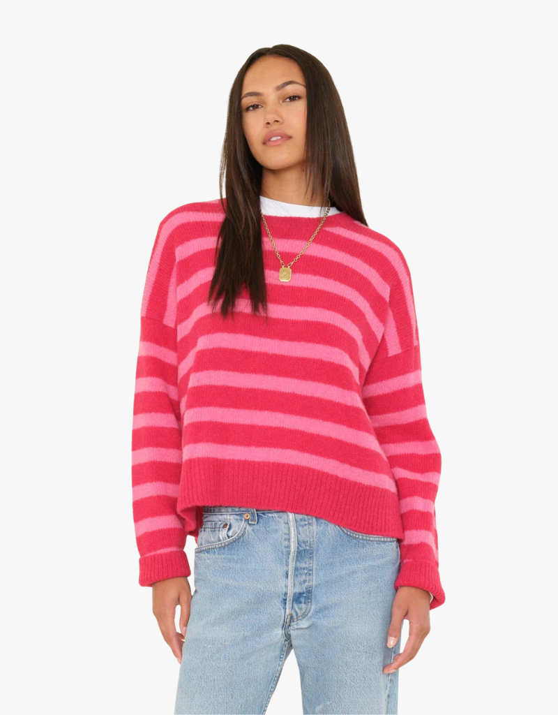 Xirena Lela Sweater in Red & Rose