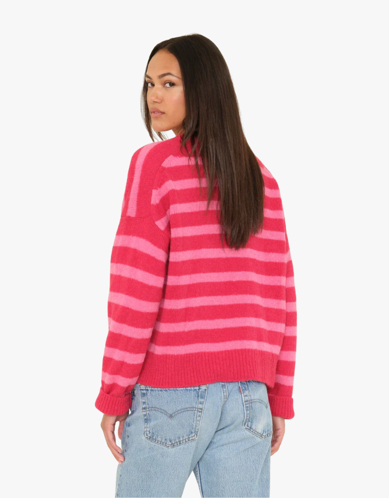 Xirena Lela Sweater in Red & Rose