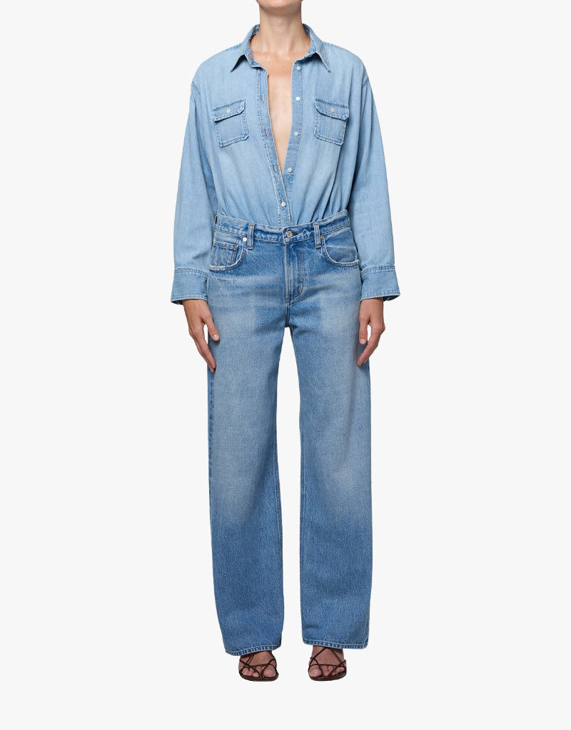 Citizens of Humanity Lindz Easy Straight Jean in Cupid