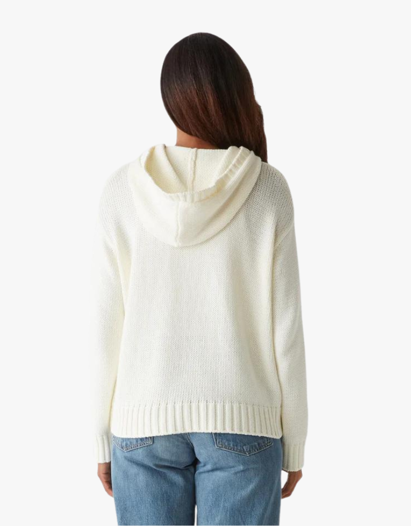 Ivory Jess Hoodie Sweater by Michael Stars Ambiance Boutique