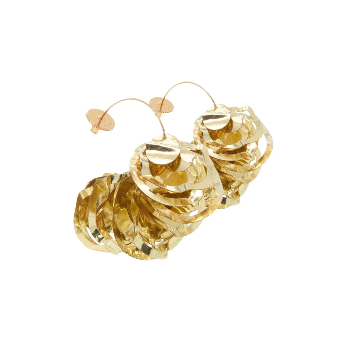 Mignonne Gavigan Mini Lola Hoops in Gold Plated Brass