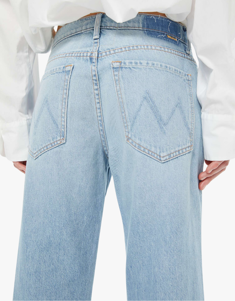 Mother Mid Rise Rambler Zip Ankle in Few and Far Between