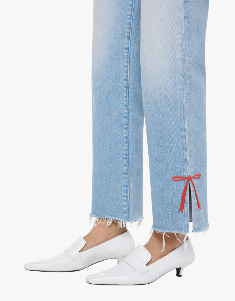 Mother The Rambler Zip Slice Hover Fray in Complete 360