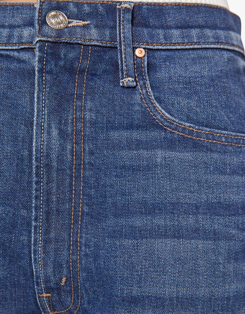 Mother The Half Pipe Ankle Cuff Fray in Perfectly Imperfect