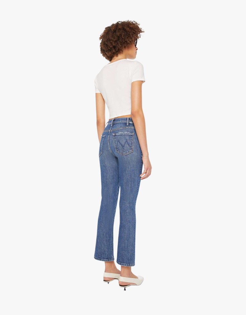 Mother The Hustler Ankle Jeans in Bending the Rules