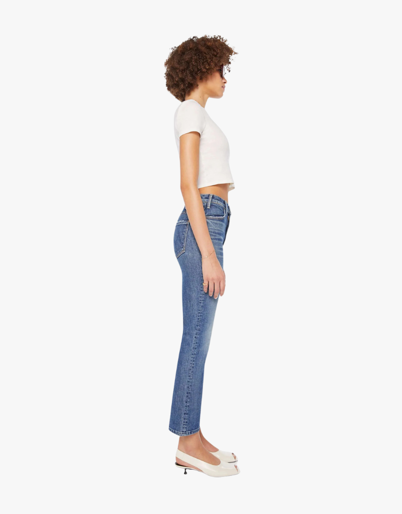 Mother The Hustler Ankle Jeans in Bending the Rules