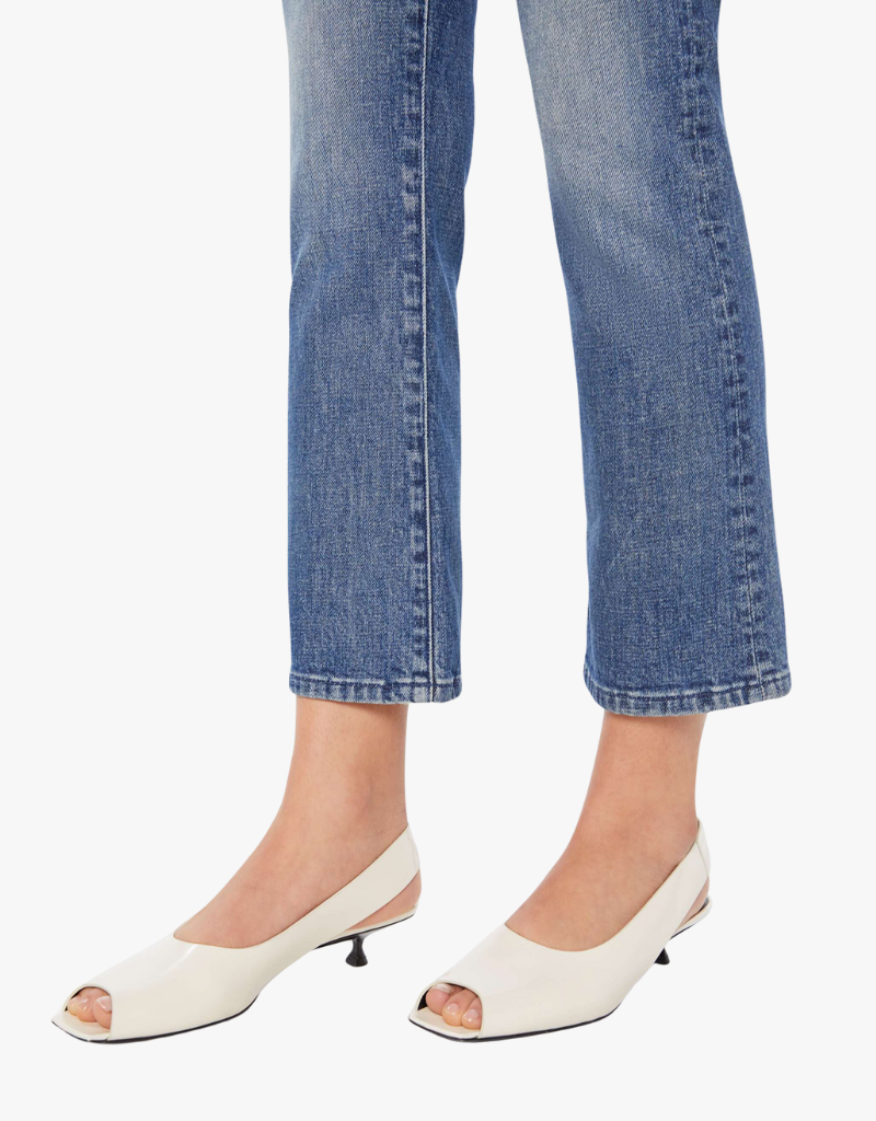 Mother The Hustler Ankle Jeans in Bending the Rules