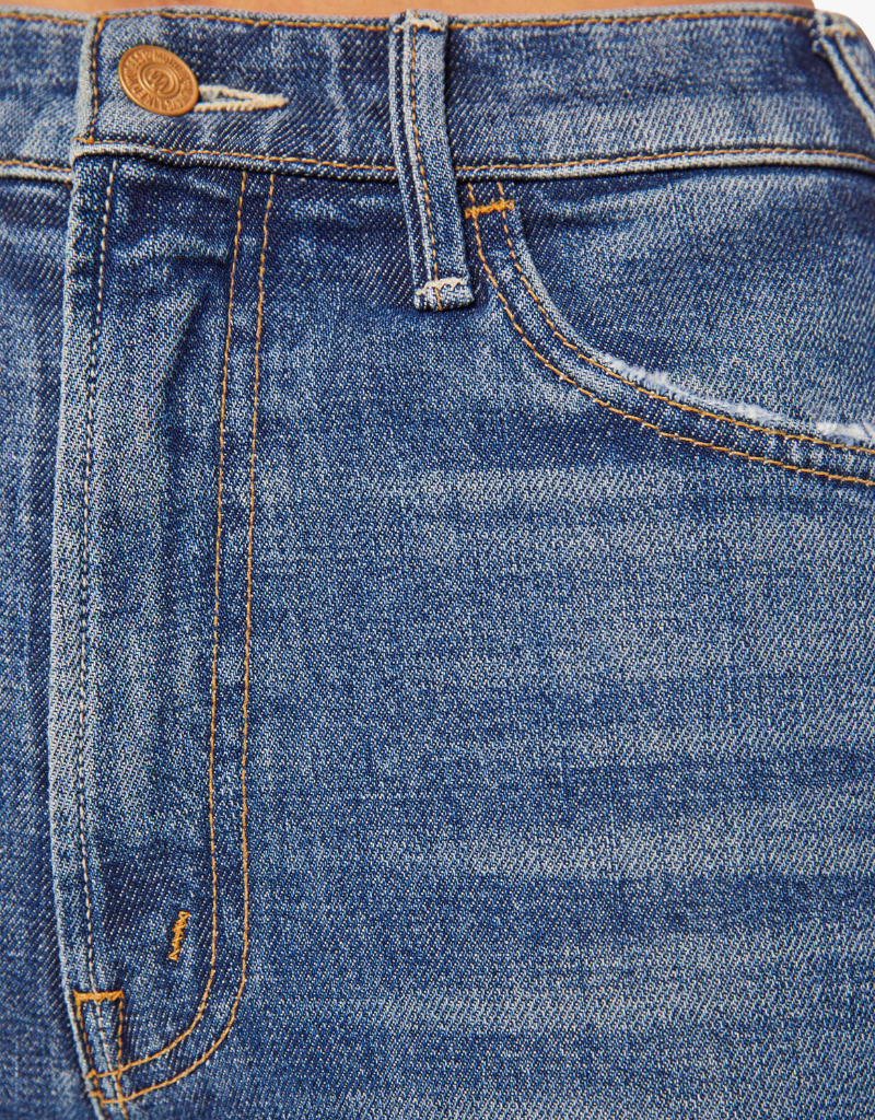 Mother The Hustler Ankle Jeans in Bending the Rules