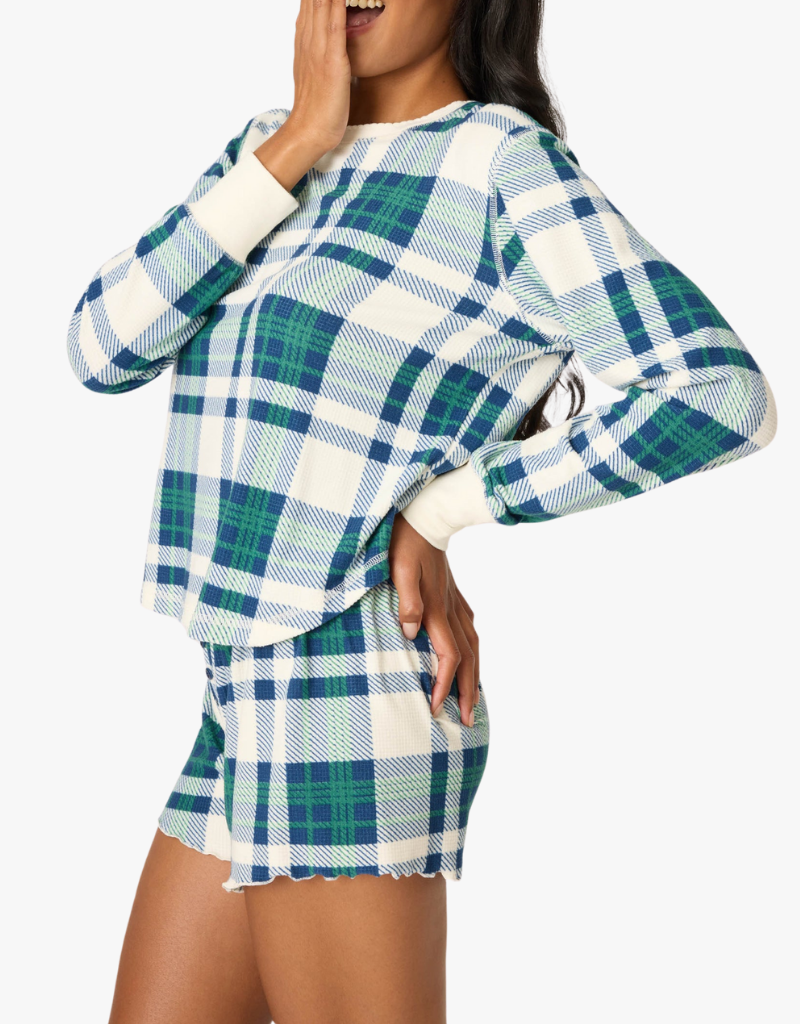 P.J. Salvage Long Sleeve Cozy Life in Natural