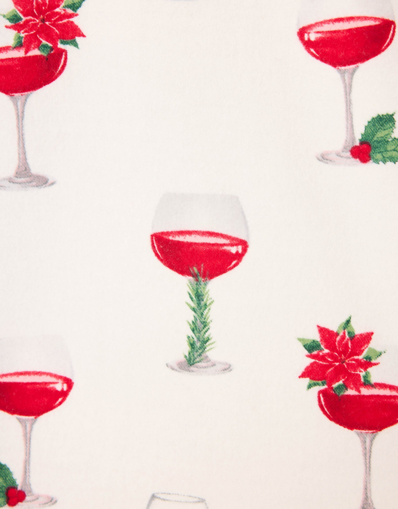 P.J. Salvage Flannels PJ Set in Ivory