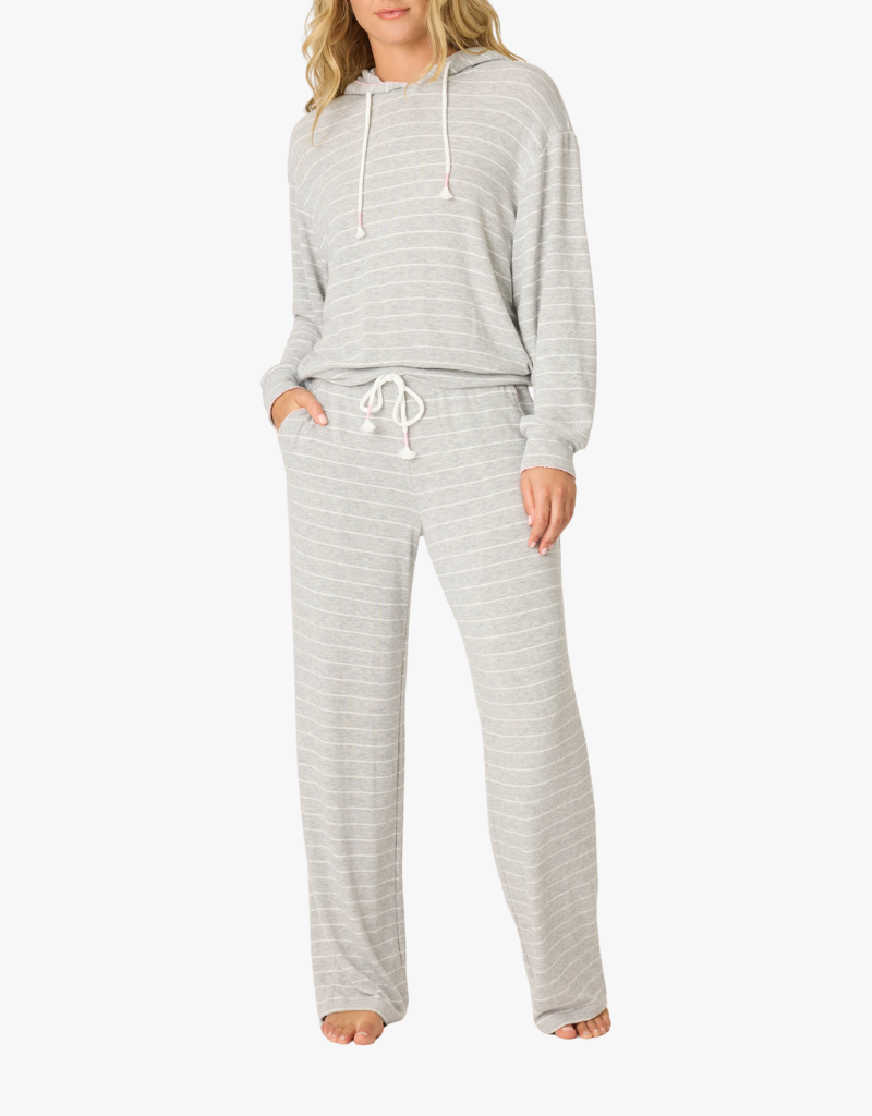 P.J. Salvage PJ Set My Dog Is My Valentine in Heather Grey