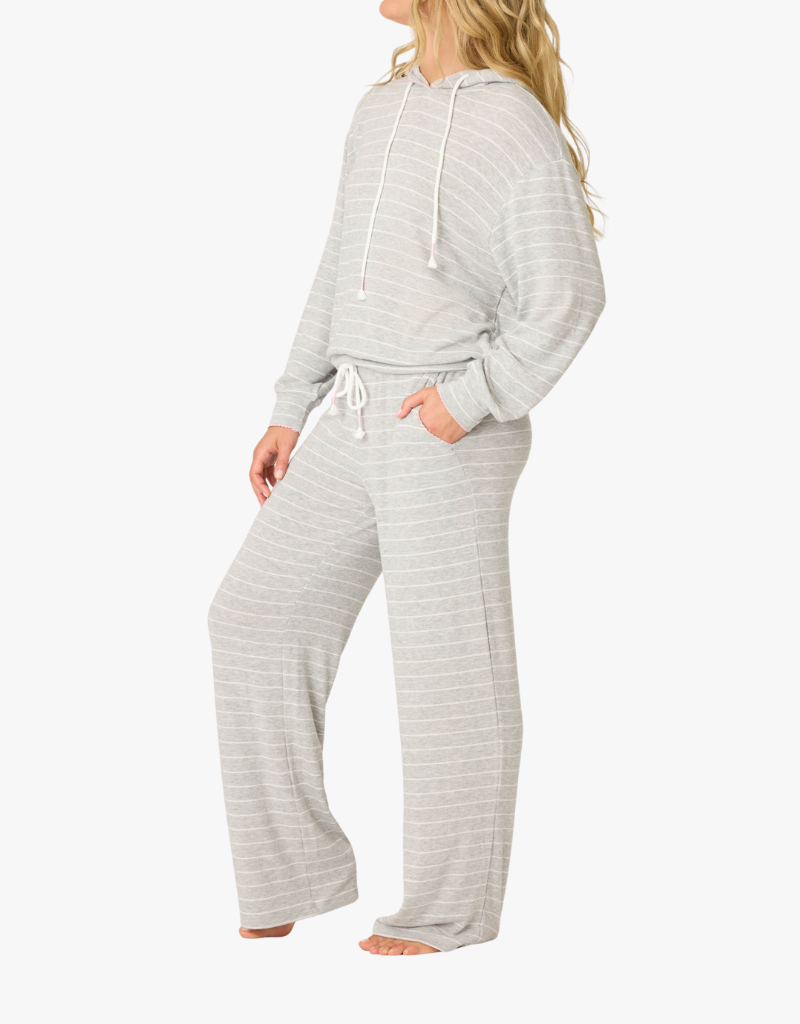 P.J. Salvage PJ Set My Dog Is My Valentine in Heather Grey
