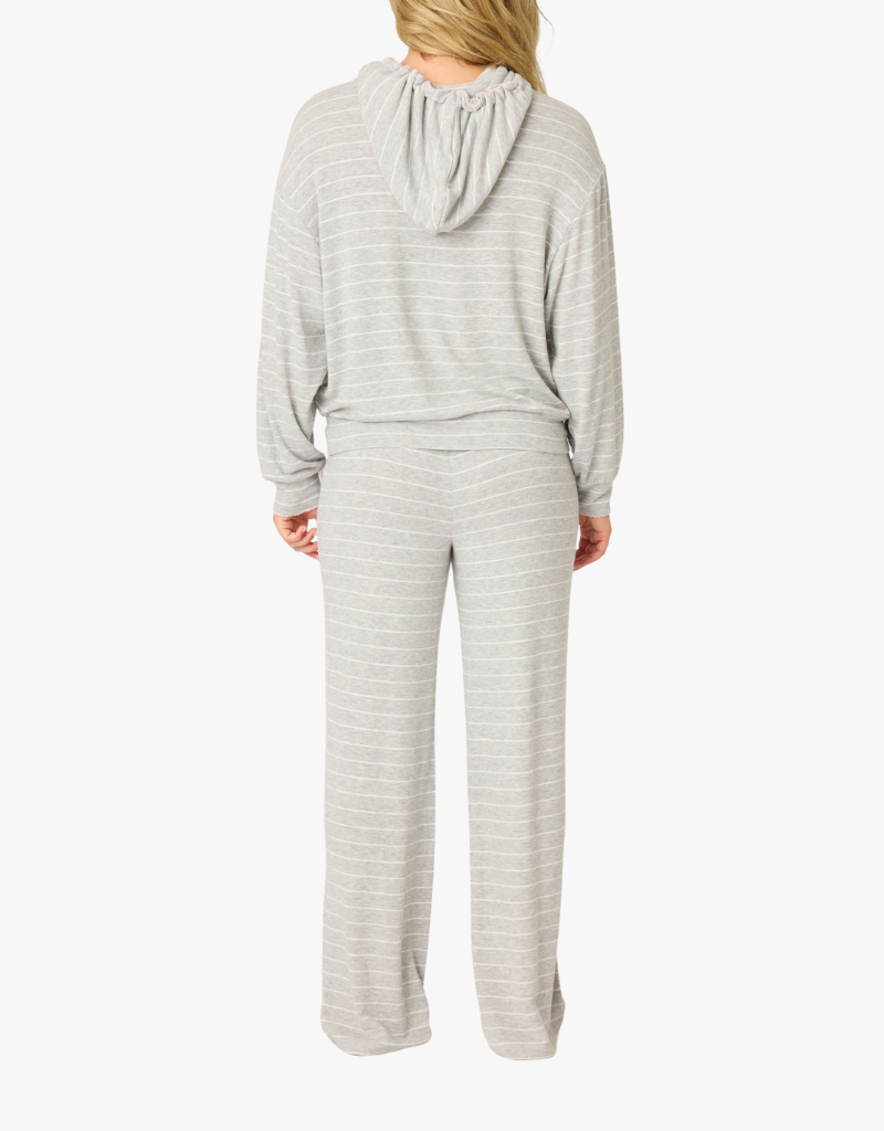 P.J. Salvage PJ Set My Dog Is My Valentine in Heather Grey