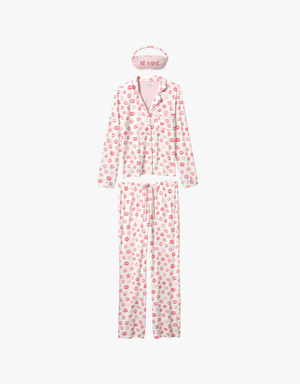 P.J. Salvage PJ Set Valentines Gift Set in Ivory