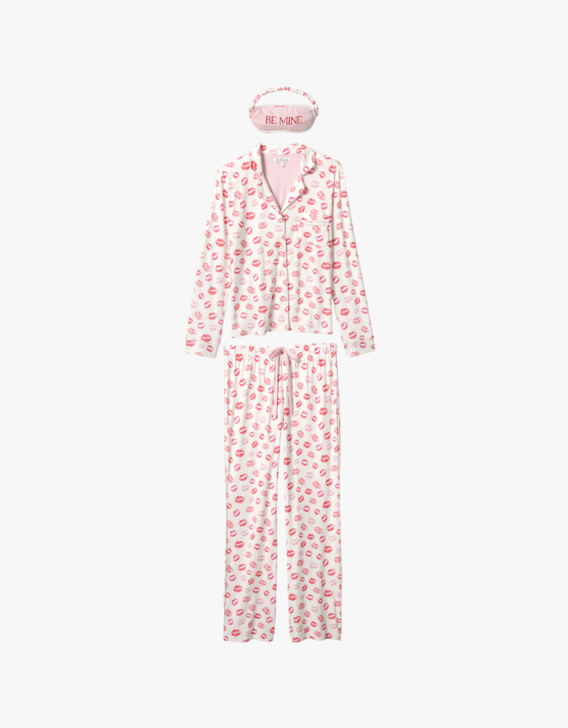 P.J. Salvage PJ Set Valentines Gift Set in Ivory