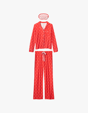 P.J. Salvage PJ Set Valentines Gift Set in Ruby