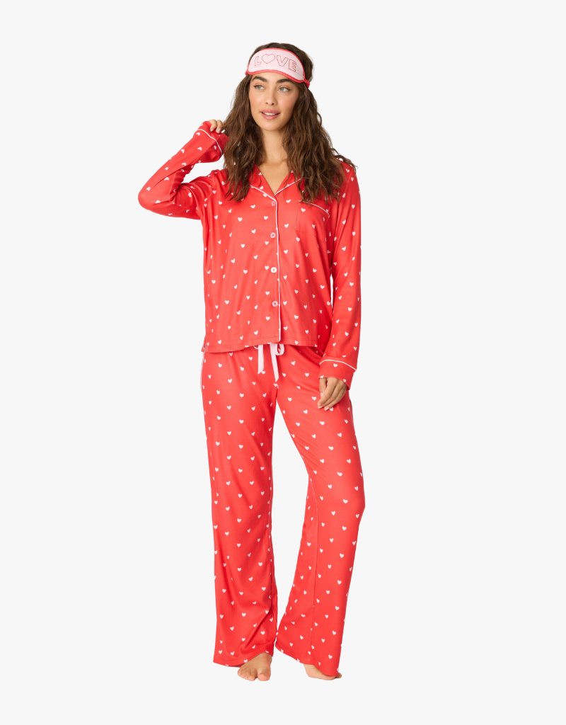 P.J. Salvage PJ Set Valentines Gift Set in Ruby
