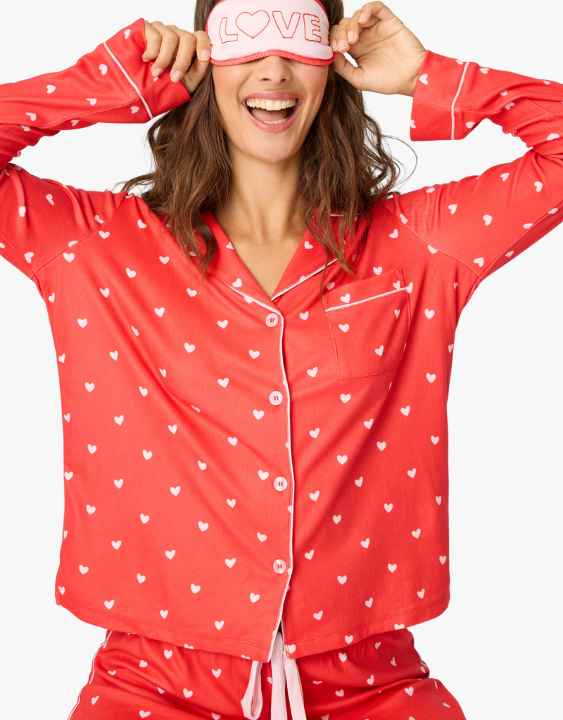 P.J. Salvage PJ Set Valentines Gift Set in Ruby