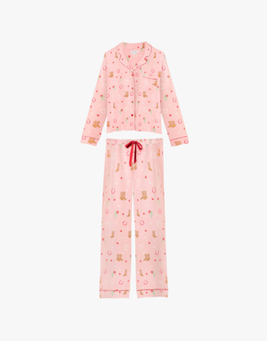 P.J. Salvage PJ Set Whimsy Sets in Petal Pink