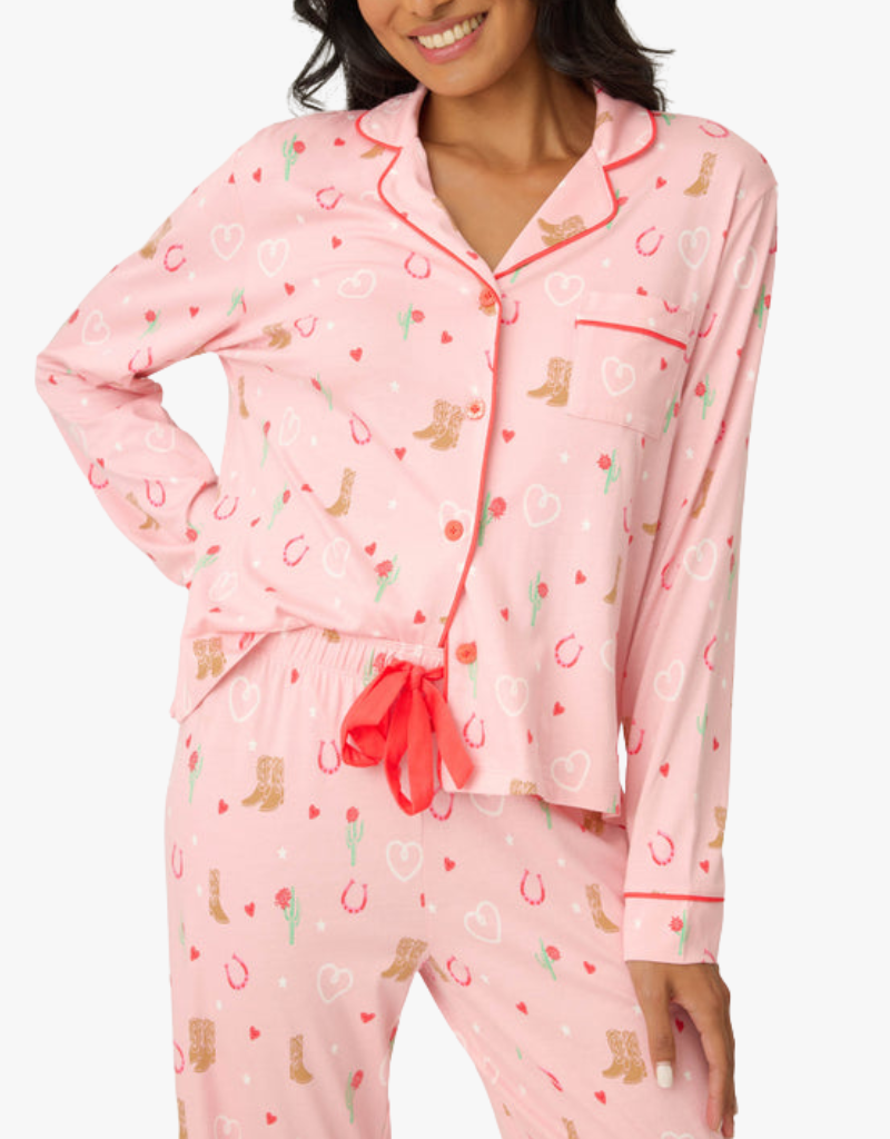 P.J. Salvage PJ Set Whimsy Sets in Petal Pink