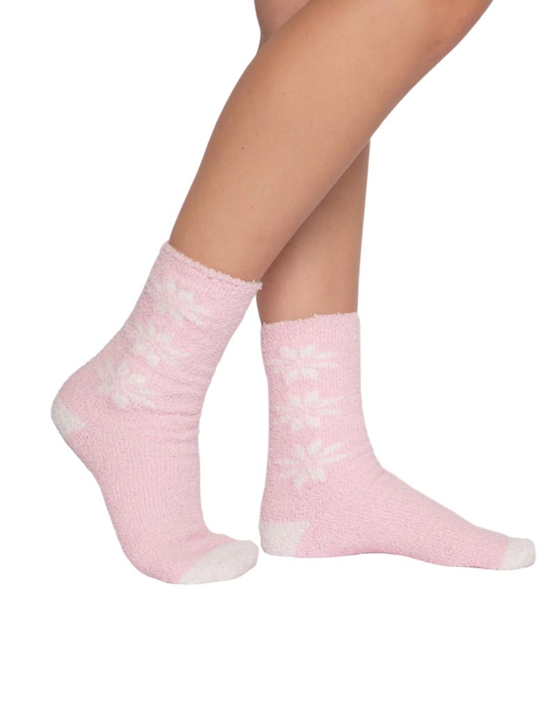 PJ Salvage Fun Socks in Pink