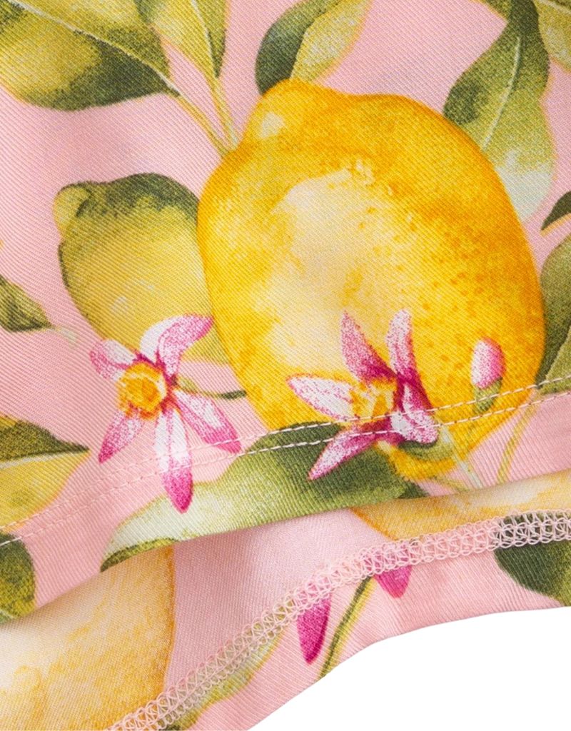 PJ Salvage In Bloom Long Sleeve Top in Lemon