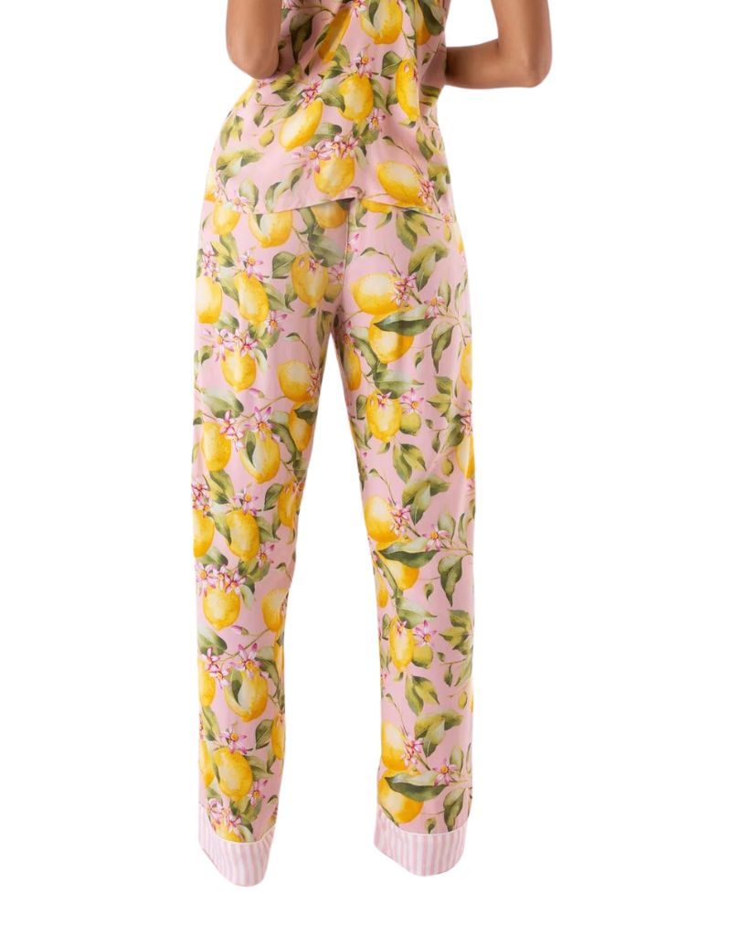 PJ Salvage In Bloom Pants in Lemon