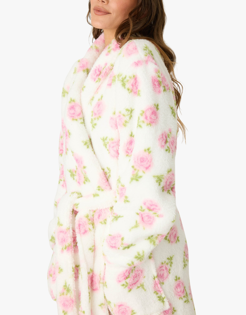 PJ Salvage Lets Get Cozy Robe in Ivory