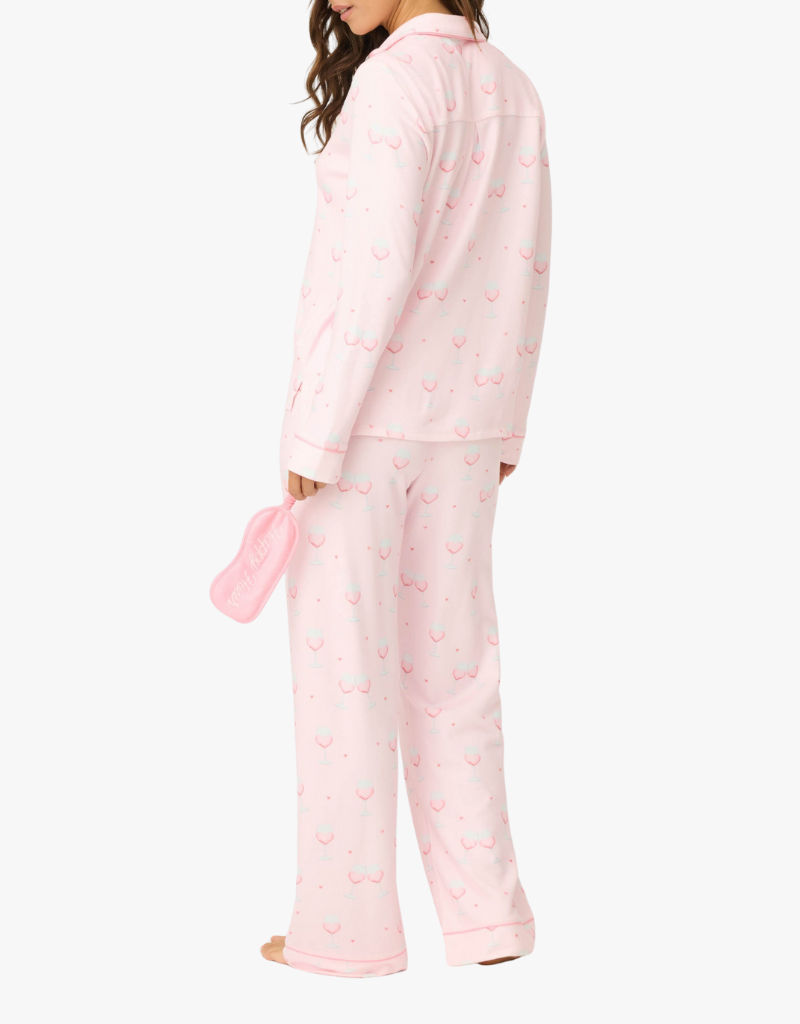 P.J. Salvage PJ Set Happy Hour in Light Pink