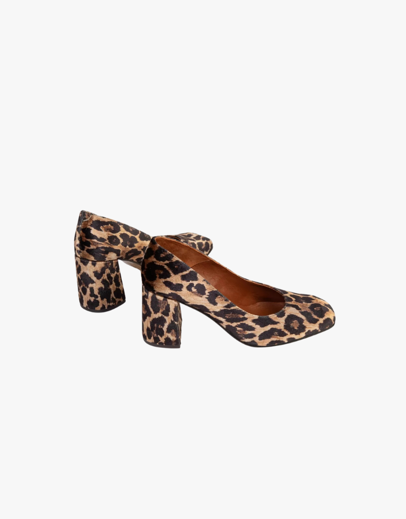 Penelope Chilvers Gamine Velvet Shoes in Brown