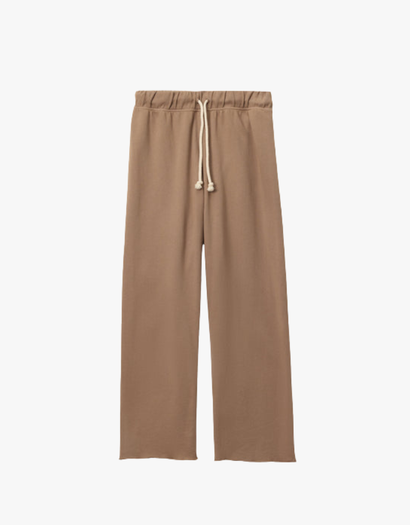 Perfect White Tee Jamaica Beach Fleece Pant in Mocha