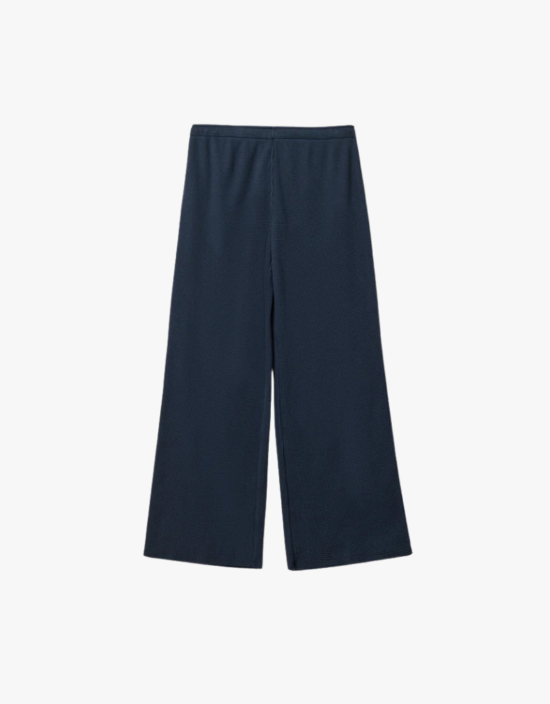 Perfect White Tee Shane Waffle Pants in Navy
