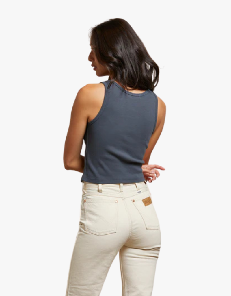 Perfect White Tee Blondie Tank Top in Night