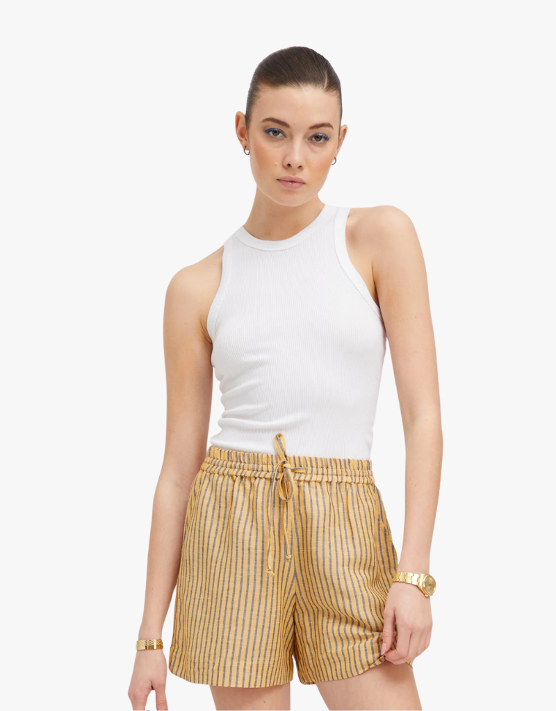 SPRWMN Rib Racer Front Tank in White