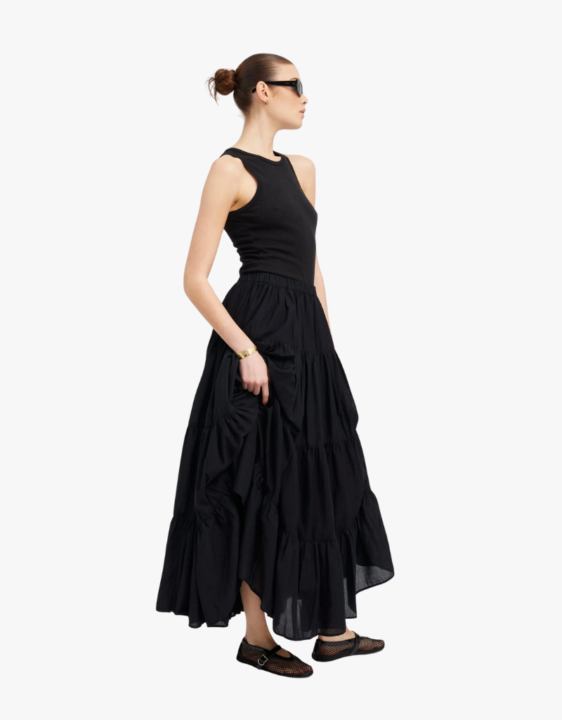 SPRWMN Racer Tank Top in Black