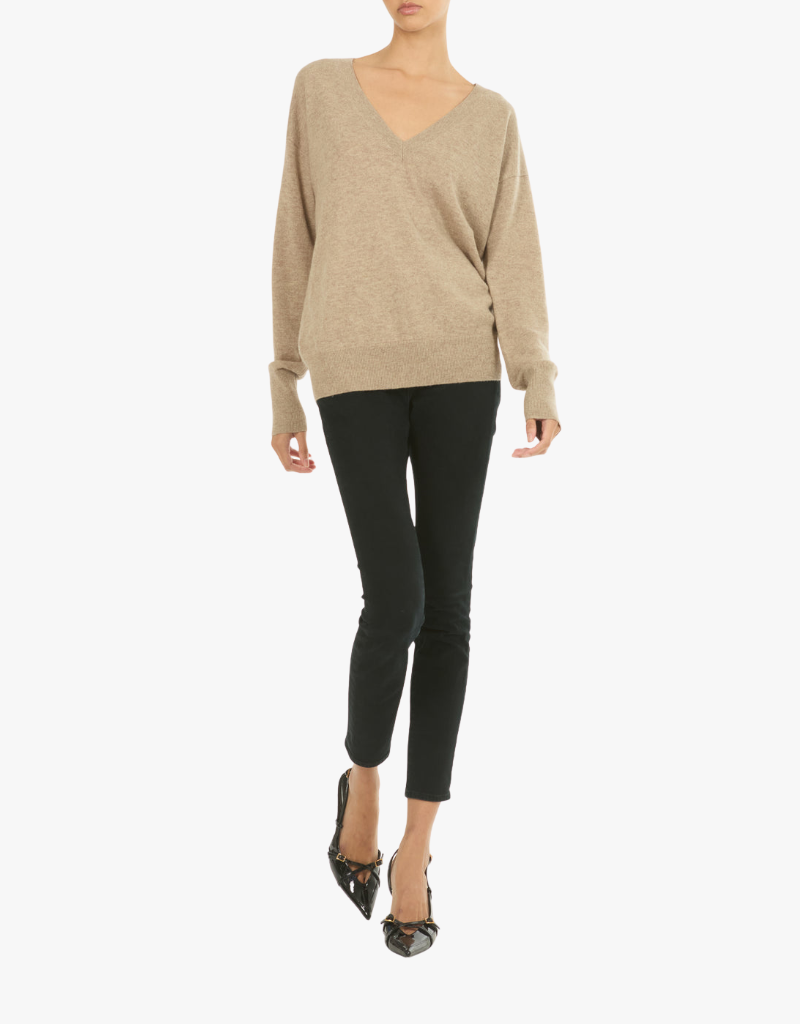 Secret Mission Haven Sweater in Taupe