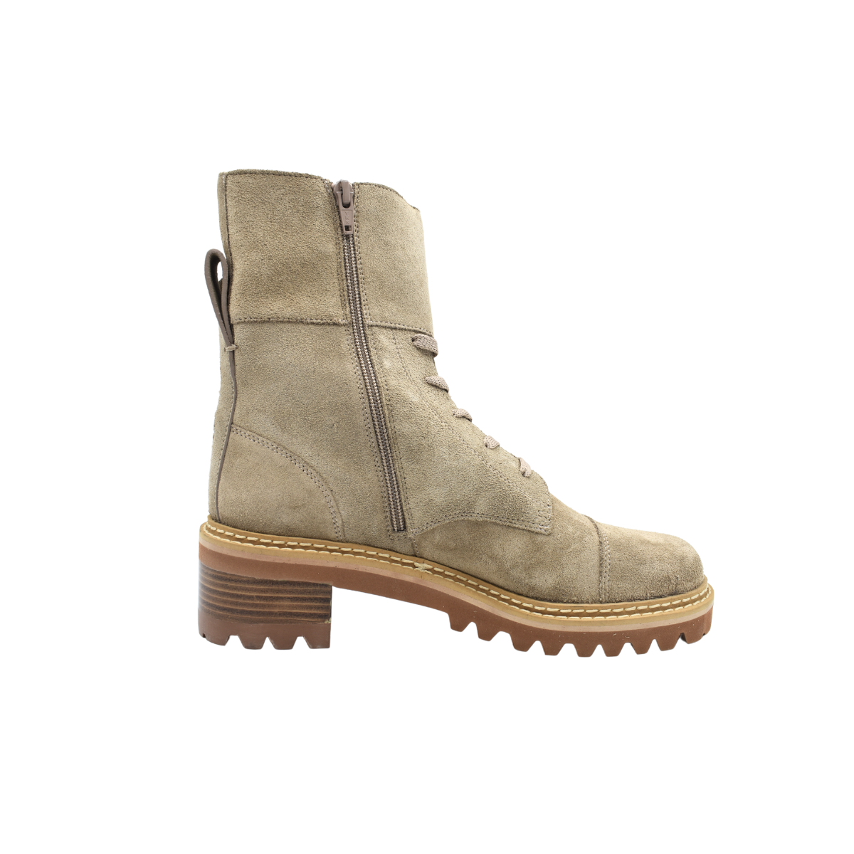 See by Chloe Mallory Boots in Dark Beige
