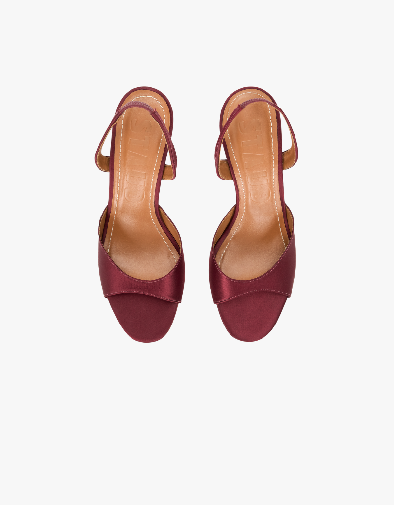 Staud Brigitte Heel in Mulberry