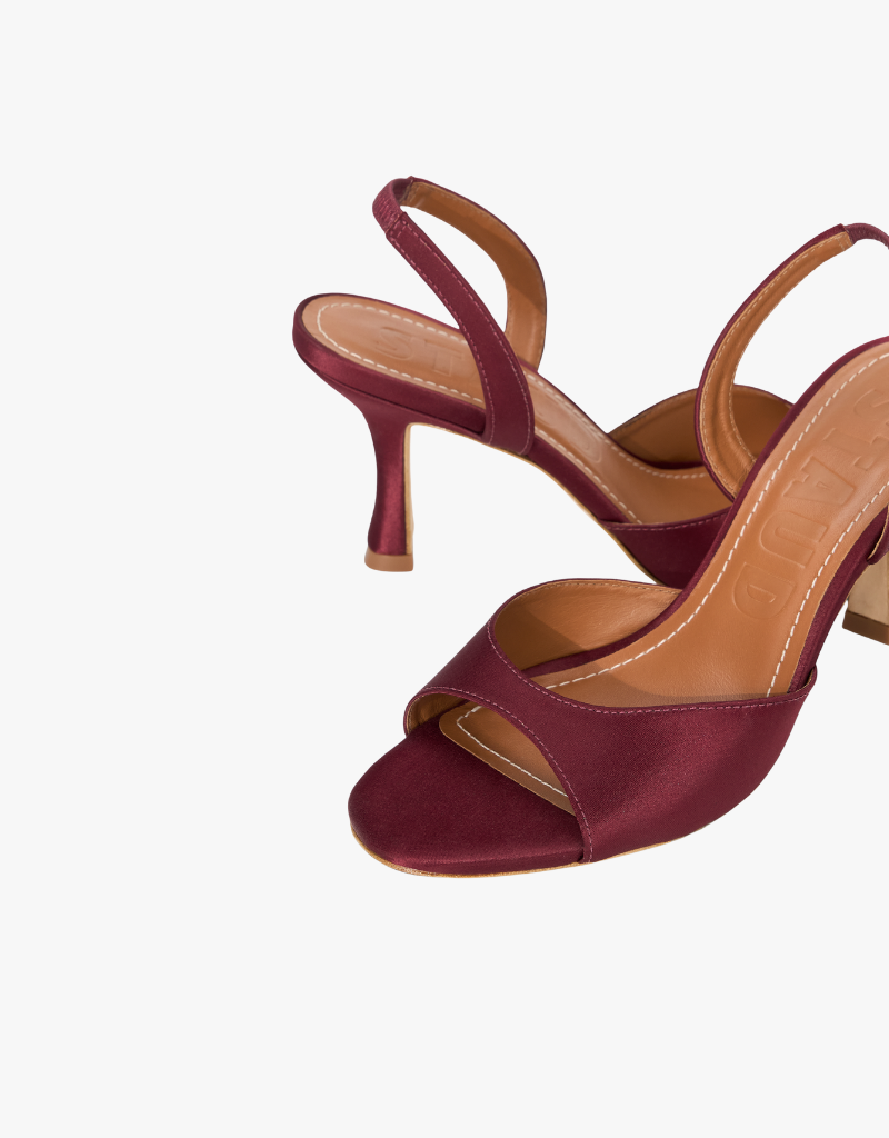 Staud Brigitte Heel in Mulberry
