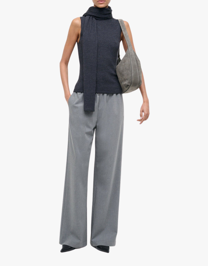 Staud Canal Top in Charcoal