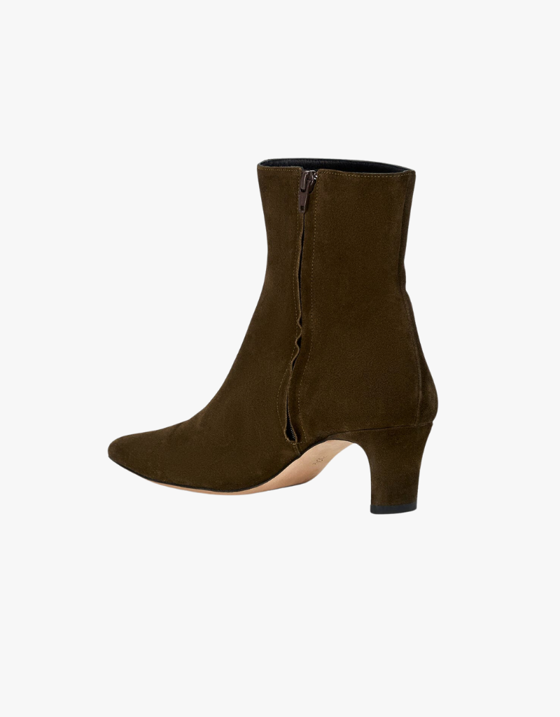 Staud Wally Ankle Boots in Truffle