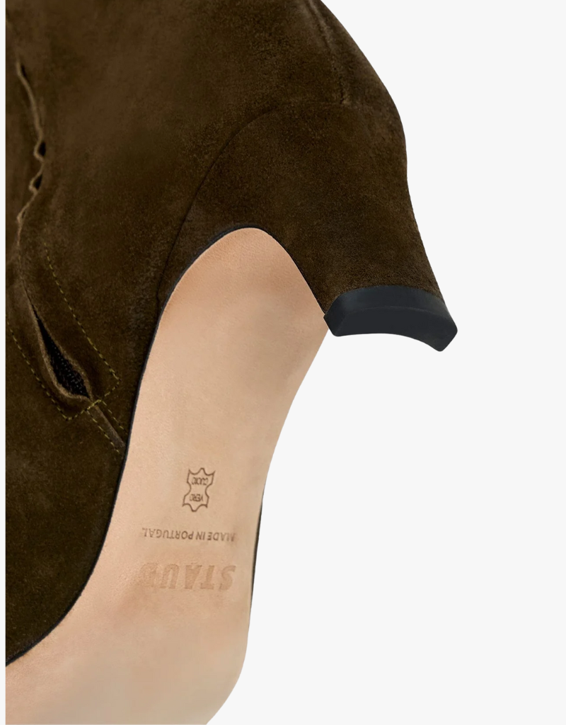 Staud Wally Ankle Boots in Truffle