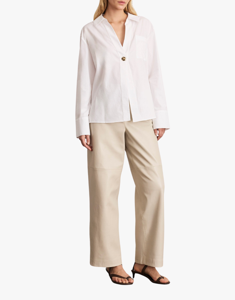 Tanya Taylor Taytum Top in Optic White