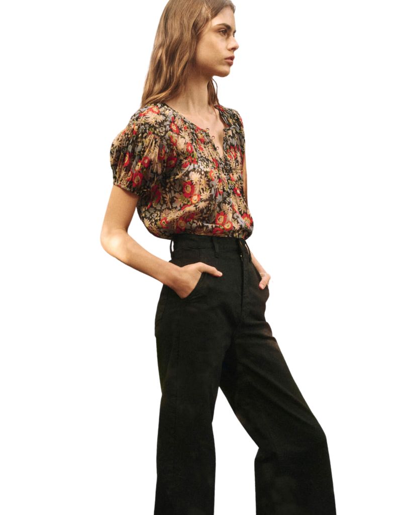 The Great Florist Top in Twilight Floral