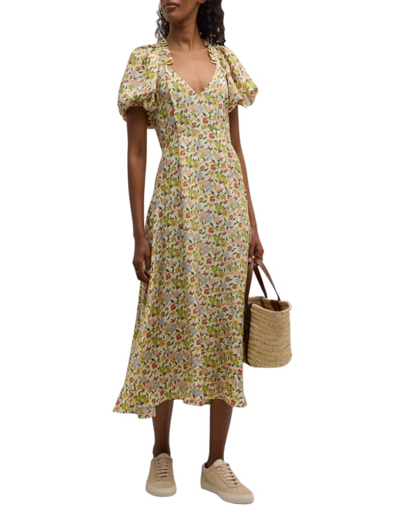 The Great Hyacinth Dress in Floating Petals Floral