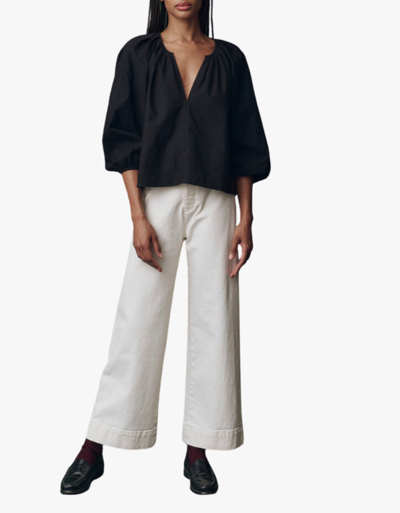 The Great The Chariot Top in Black