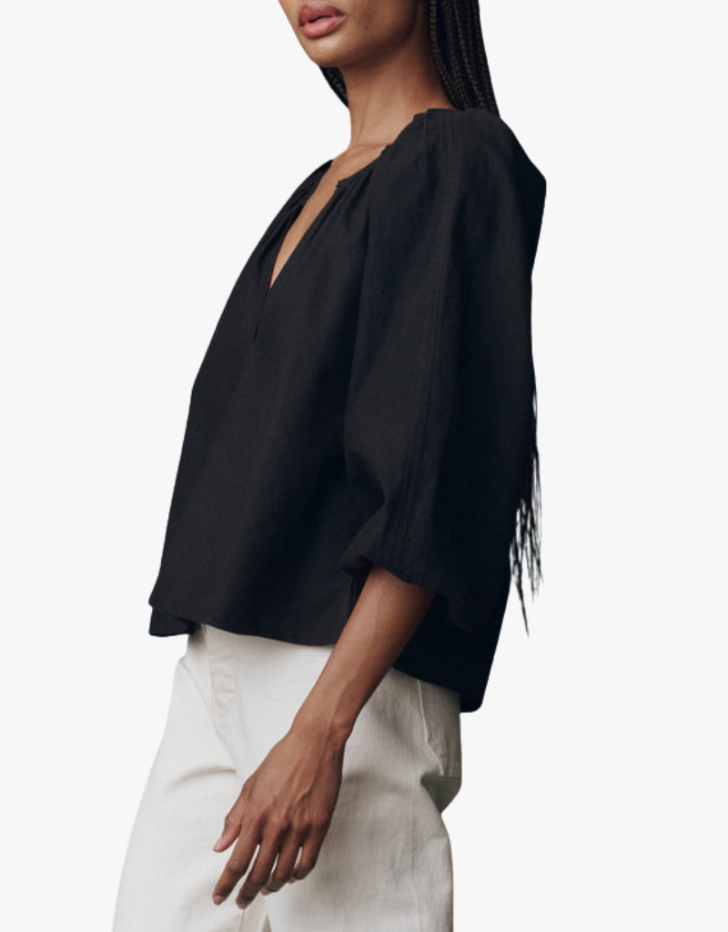 The Great The Chariot Top in Black