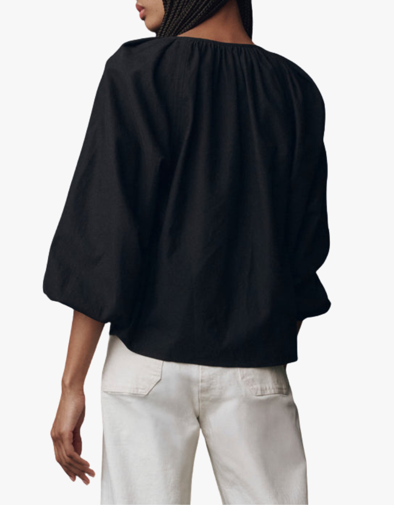 The Great The Chariot Top in Black