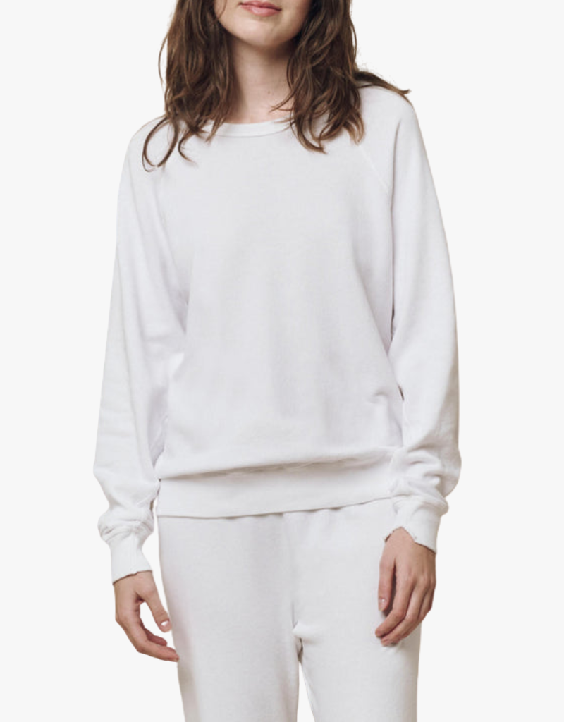 The Great The College Sweatshirt in True White